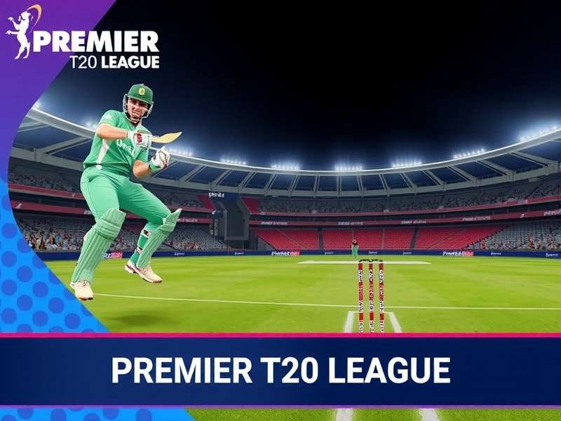 Intense T20 Action in Premier T20 League Premier T20 League Gameplay Screenshot